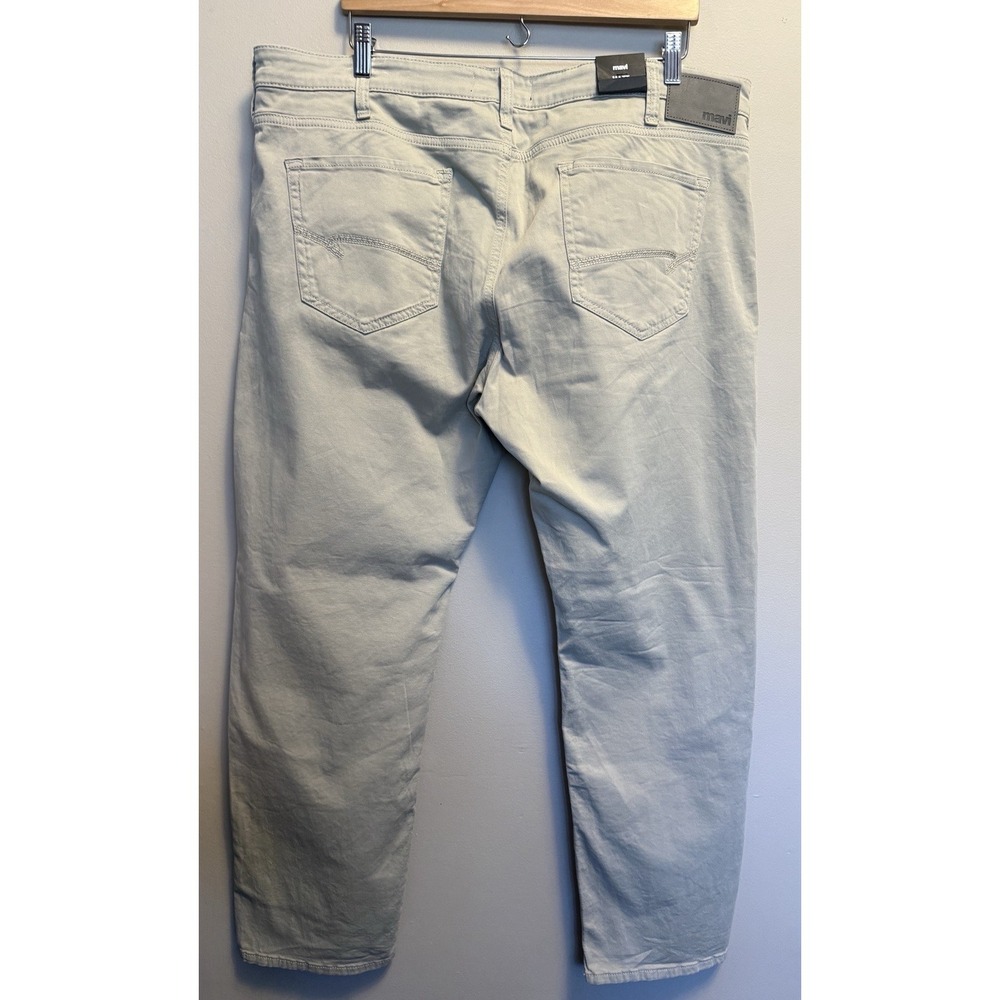 Mavi Jeans Matt Straight Stretch Chino Gray Relaxed Fit Size 40x32 New With Tags